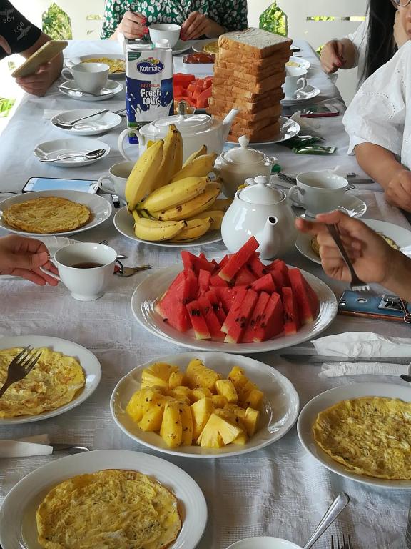 Fresh Breakfast Table Spread