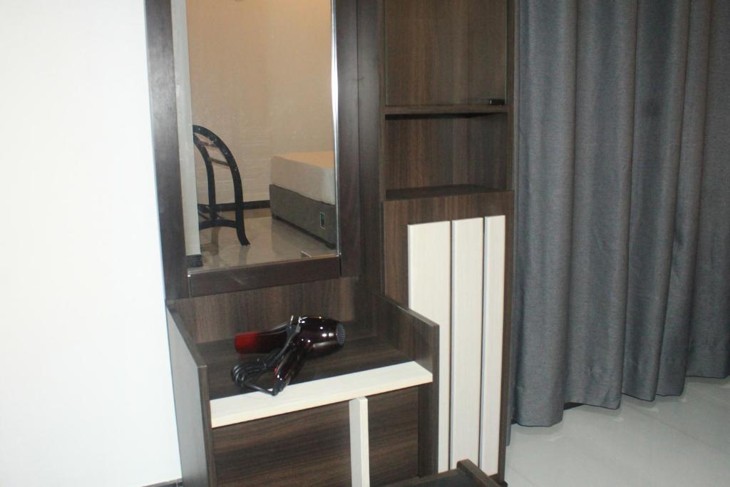 Dressing Table and Hairdryer